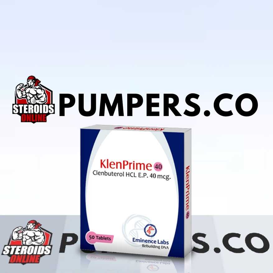 Klenprime 40 (clenbuterol hydrochloride) 40mcg (50 pills)