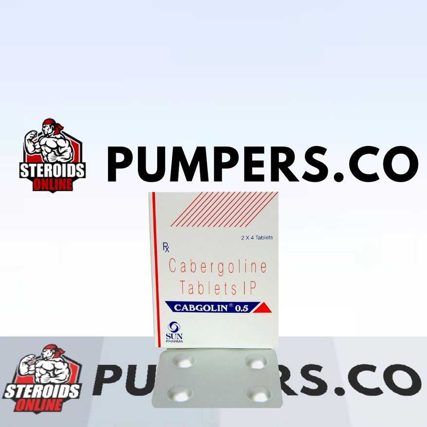 Cabgolin 0.5 (cabergoline) 0.25mg (4 pills)