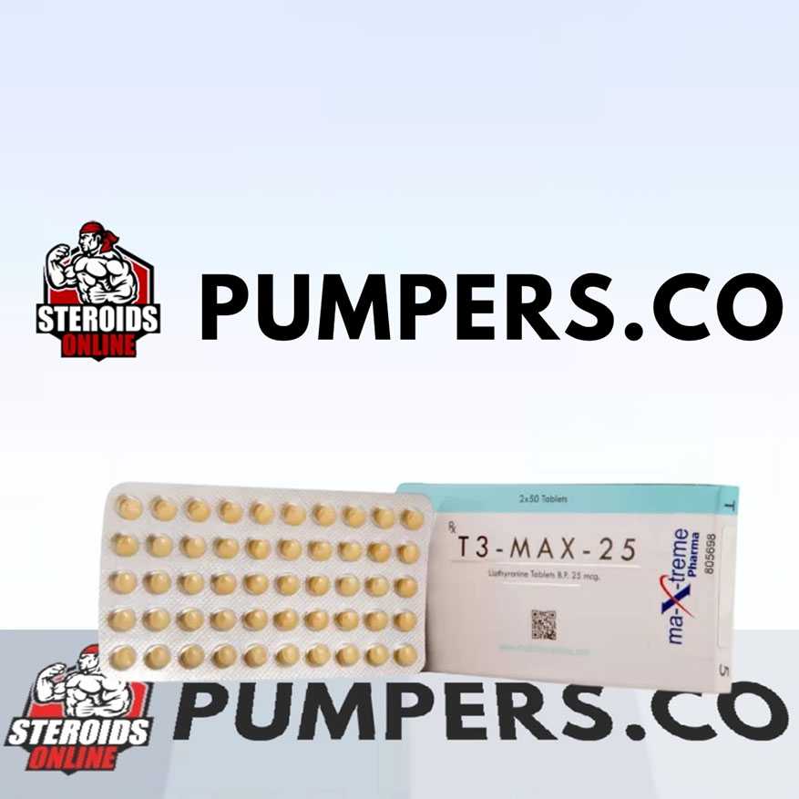 T3-Max-25 (liothyronine (T3)) 25mcg (50 pills)