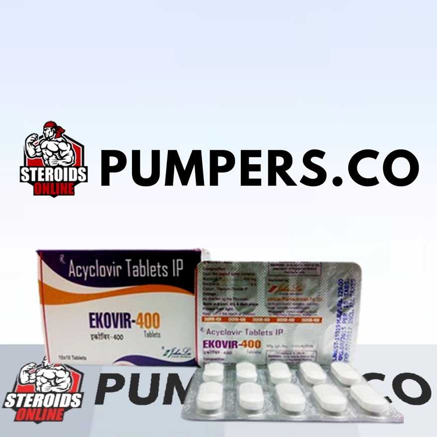 Ekovir (acyclovir) 400mg (5  pills)