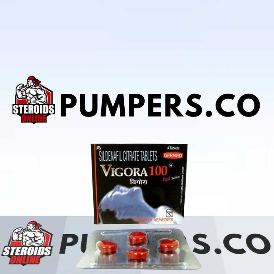 Vigora 100 (sildenafil citrate) 100mg (4 pills)