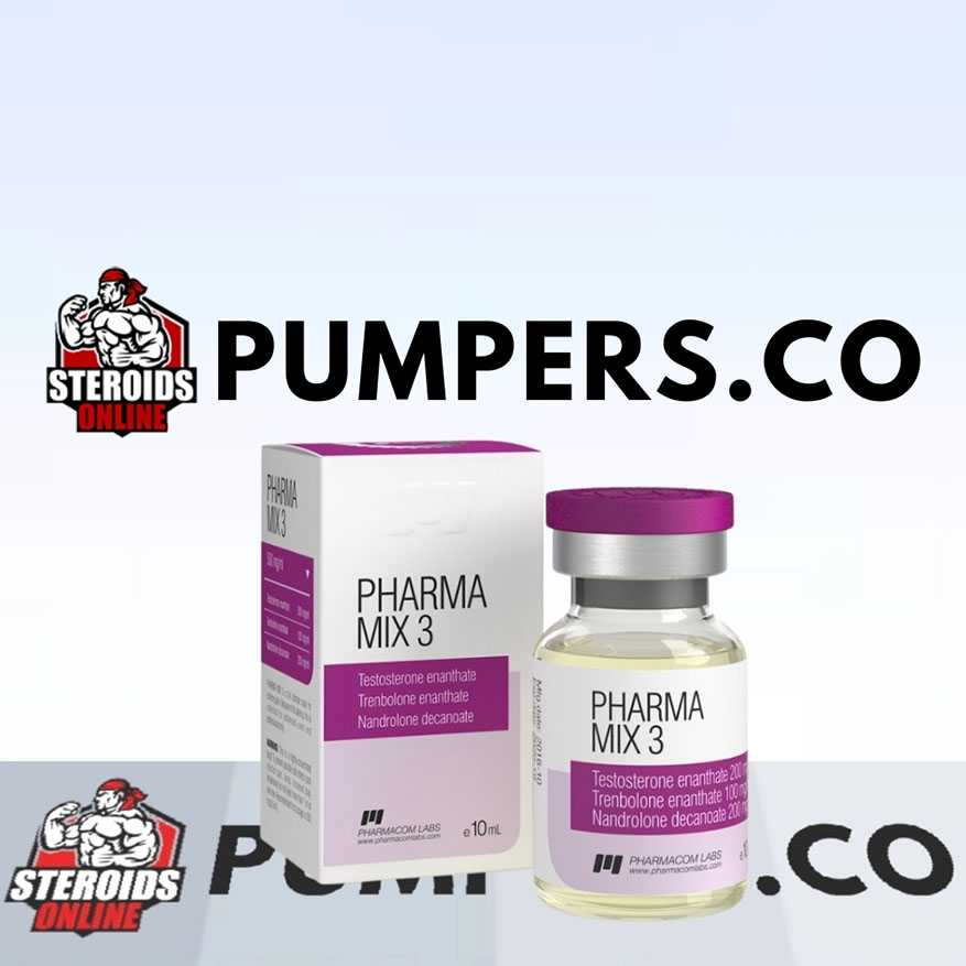 Pharma Mix 3 (Test E, Tren E, & Deca steroid mix) 10ml vial (500mg/ml)