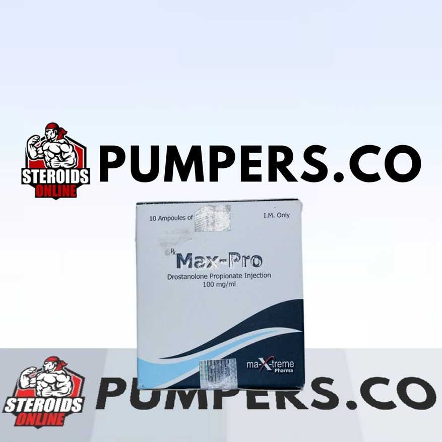 Max-Pro (drostanolone propionate) 10 ampoules (100mg/ml)