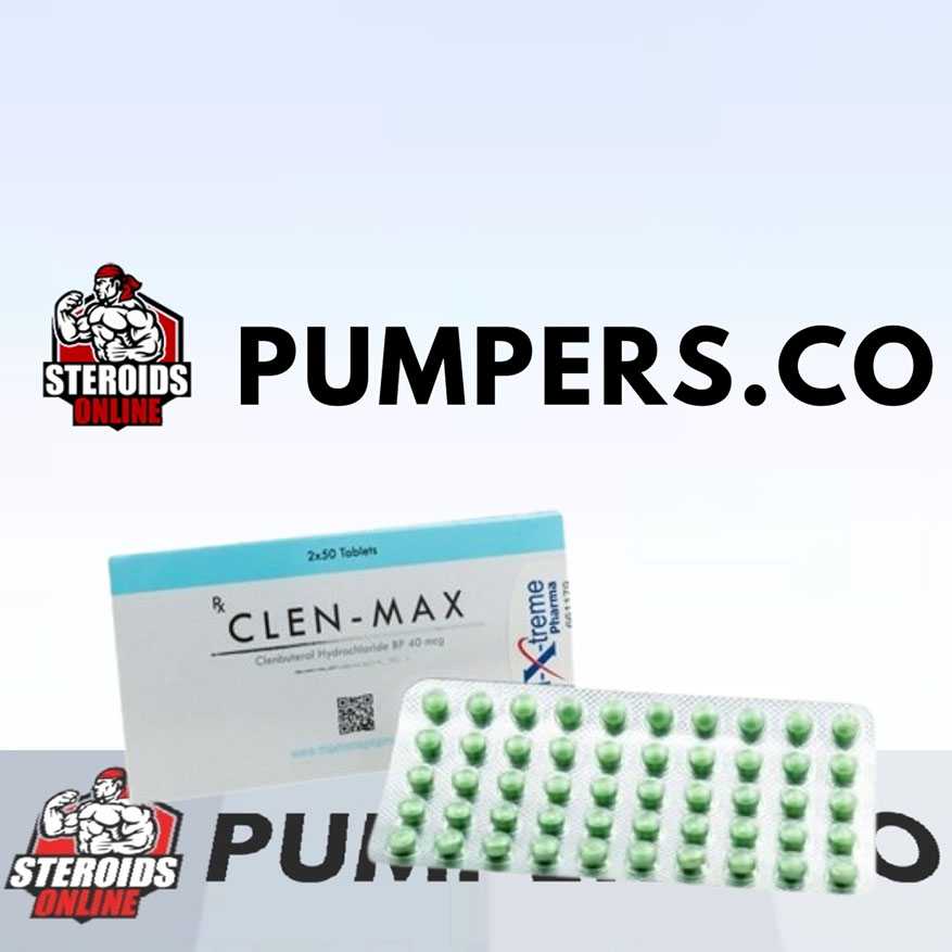Clen-Max (clenbuterol hydrochloride) 40mcg (100 pills)