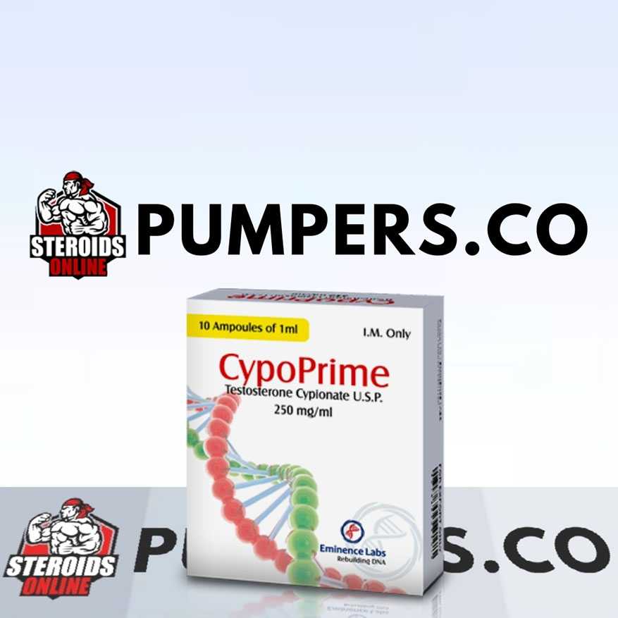 Cypoprime (testosterone cypionate) 10 ampoules (250mg/ml)