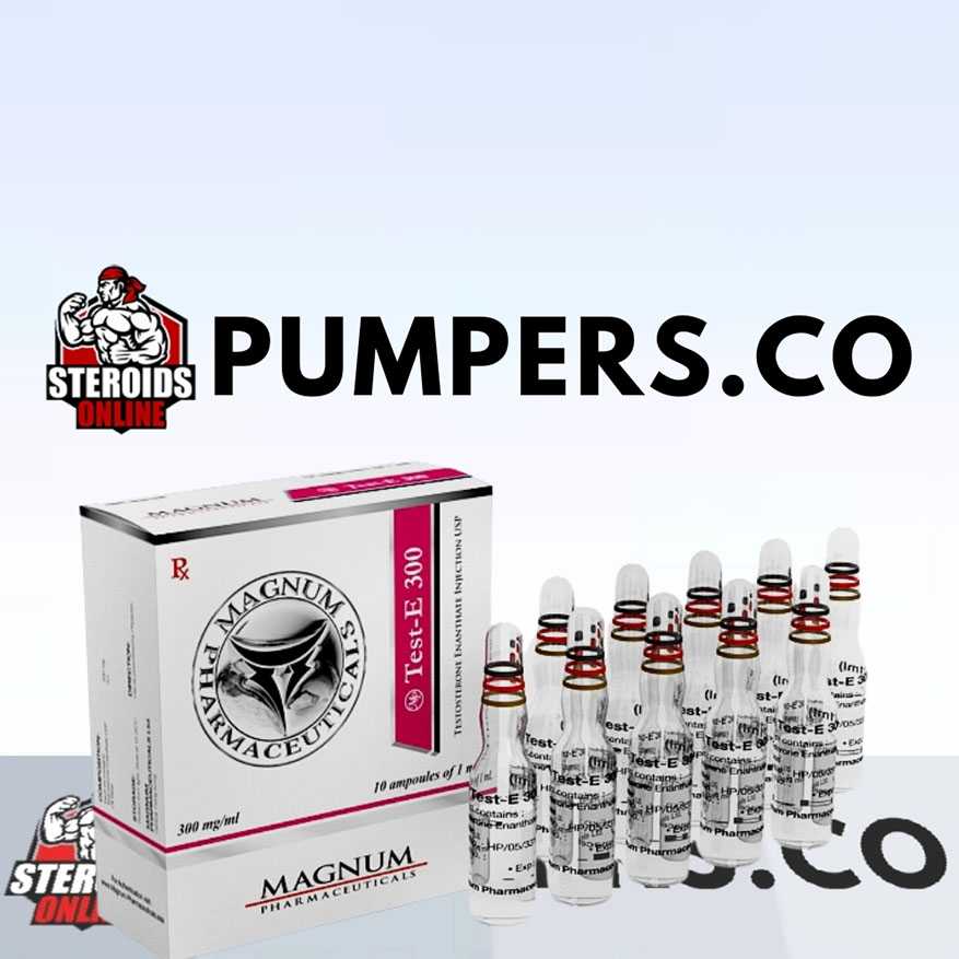 Magnum Test-E 300 (testosterone enanthate) 10 ampoules (300mg/ml)