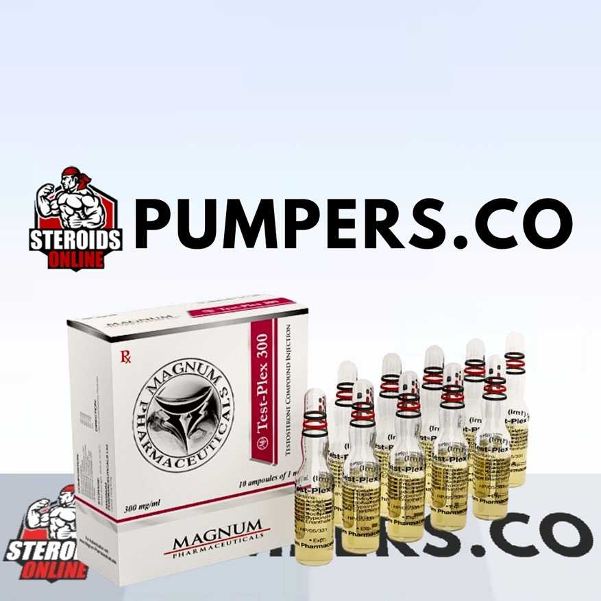 Magnum Test-Plex 300 (testosterone mix) 10ml vial (300mg/ml)