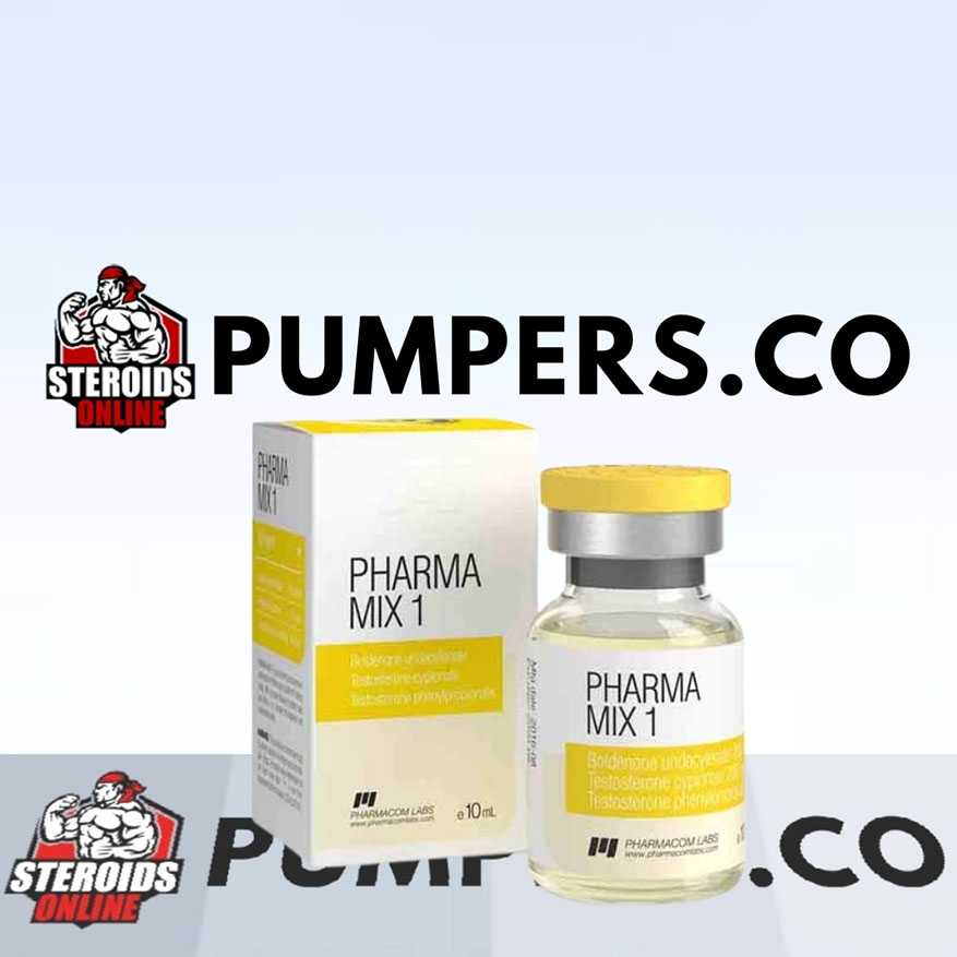 Pharma Mix-1 (testosterone phenylpropionate, testosterone cypionate, boldenone undecylenate) 10ml vial (450mg/ml)