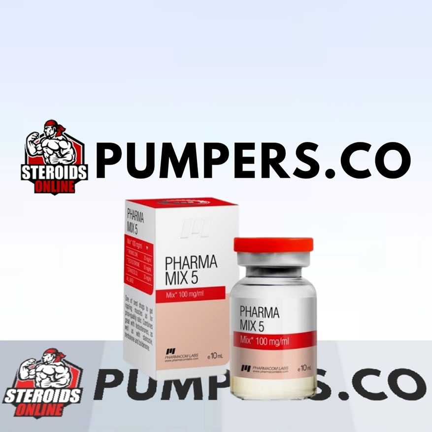 Pharma Mix-5 (trenbolone base, testosterone base, stanozolol base) 10ml vial (100mg/ml)