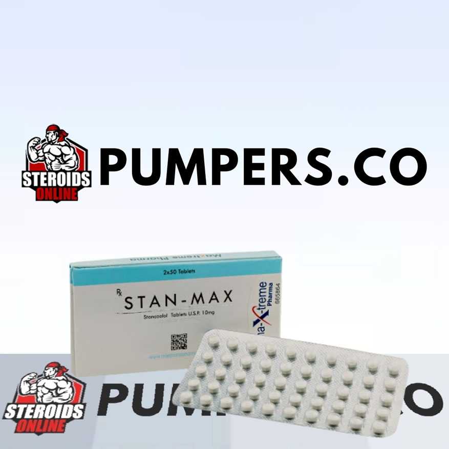 Stan-Max (stanozolol oral) 10mg (100 pills)