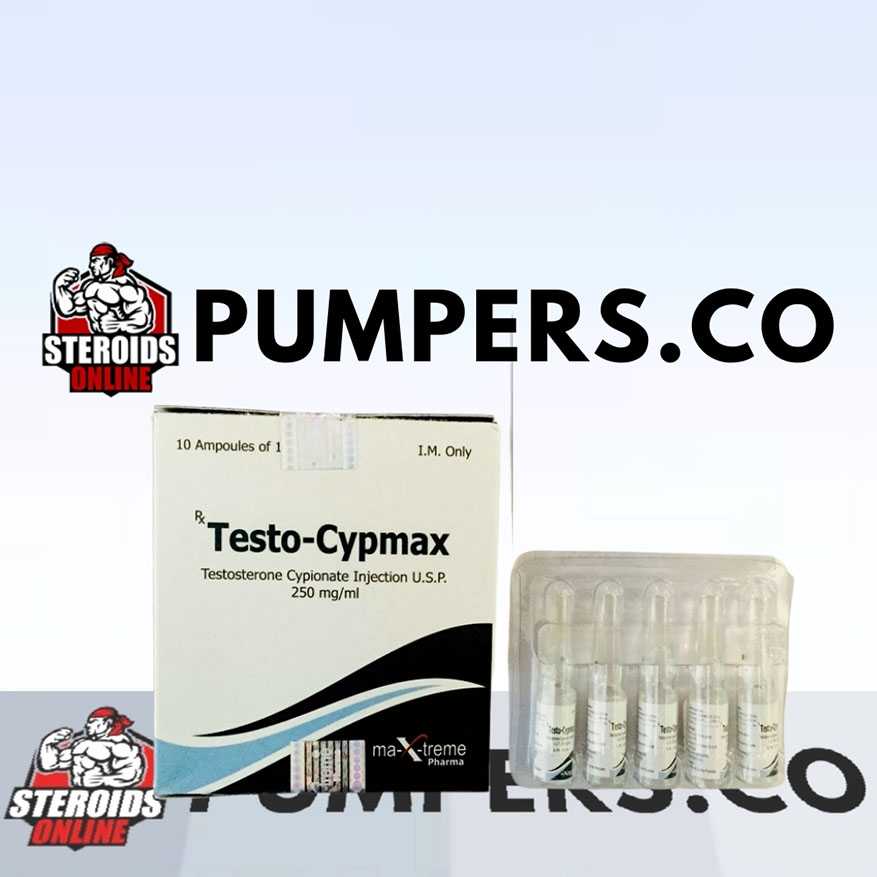 Testo-Cypmax (testosterone cypionate) 10 ampoules (250mg/ml)