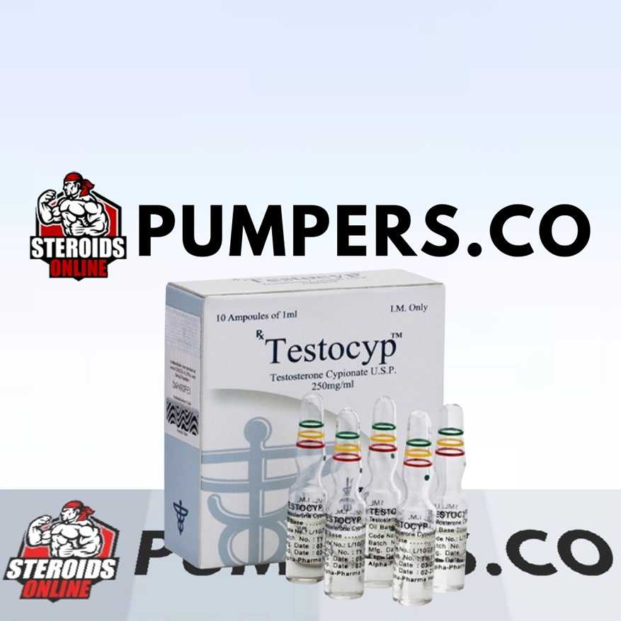 Testocyp (testosterone cypionate) 10 ampoules (250mg/ml)