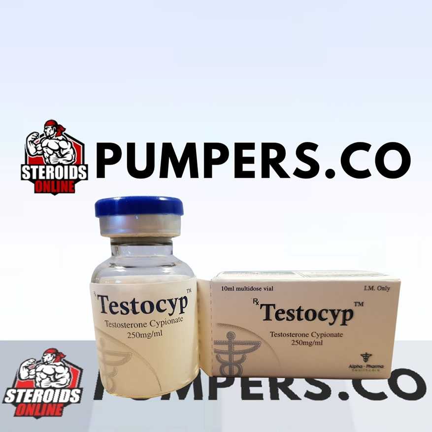 Testocyp vial (testosterone cypionate) 10ml vial (250mg/ml) by