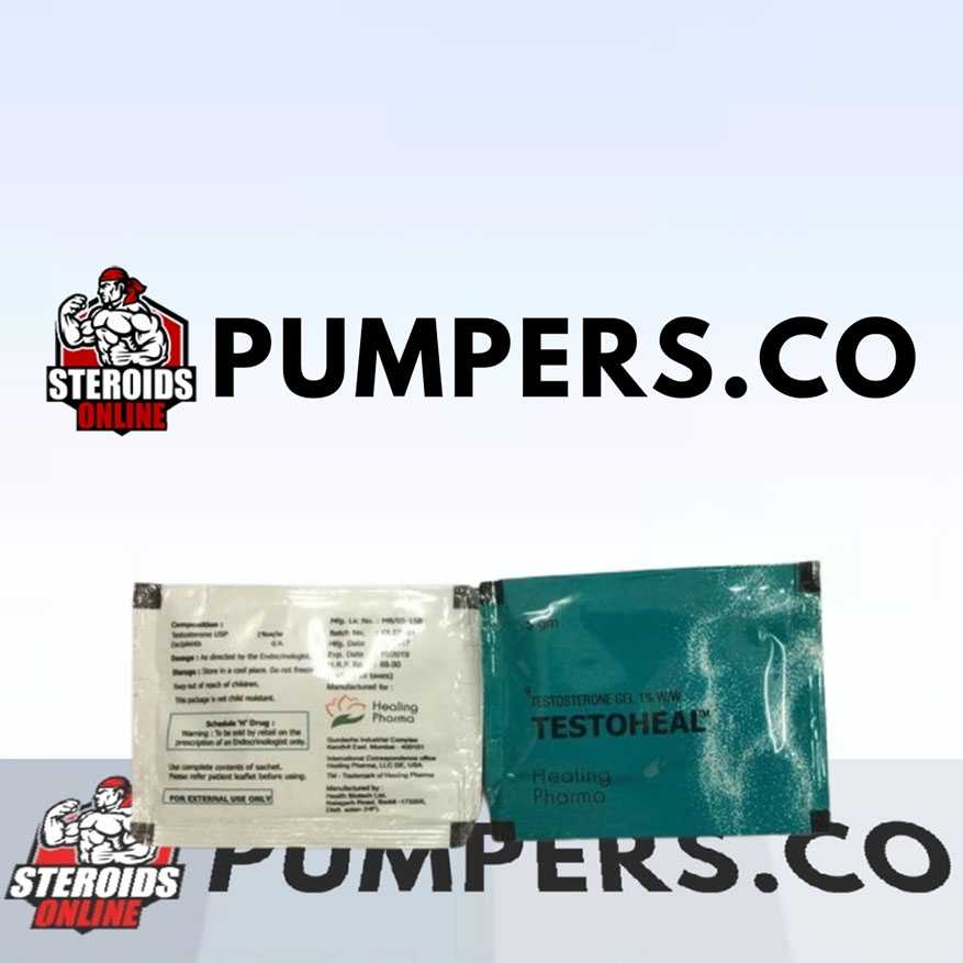 Testoheal Gel (Testogel) (testosterone supplements) 14 sachet per box