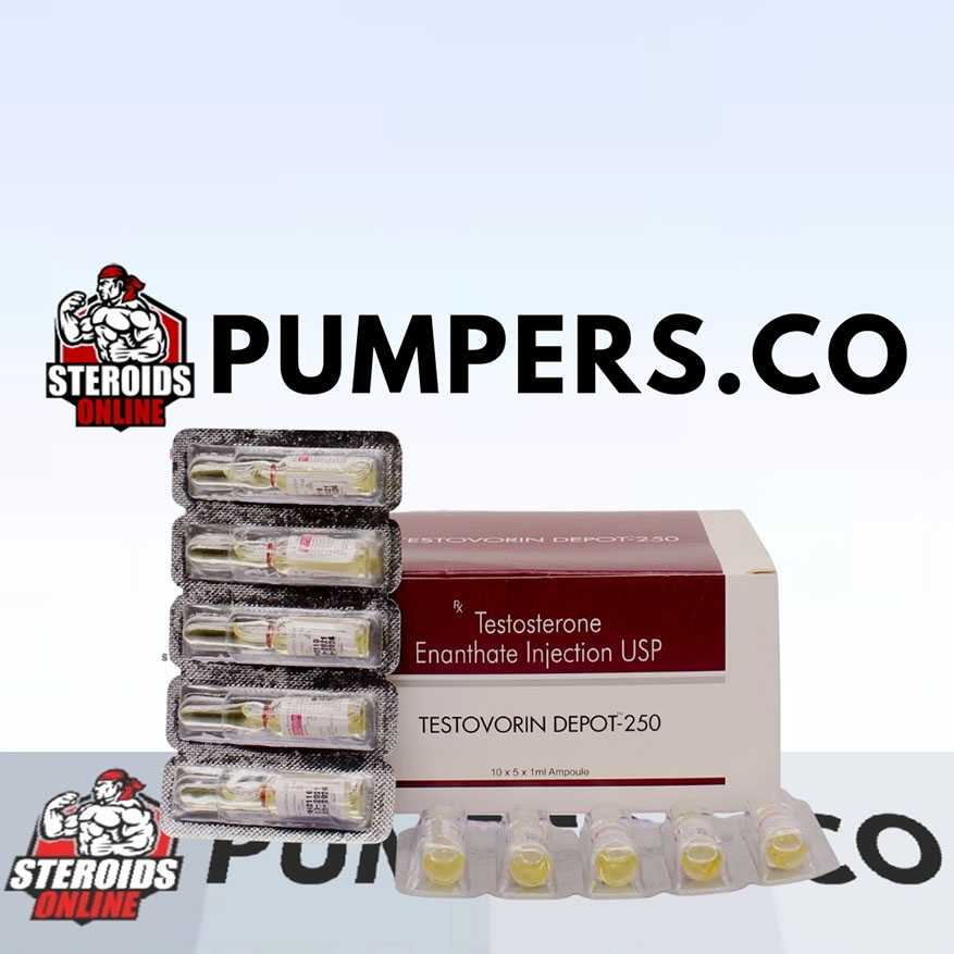 Testovorin Depot-250 (testosterone enanthate) 10 ampoules (250mg/ml)