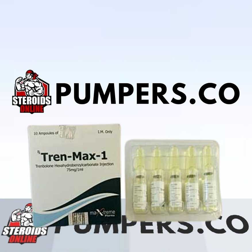 Tren-Max-1 (trenbolone hexahydrobenzylcarbonate) 10 ampoules/box (75mg/ml)